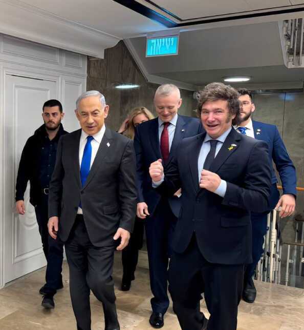 Netanyahu pidió reunión con Milei en Nueva York Gc6pskBWwAAXCmI e1756503693160 - 1