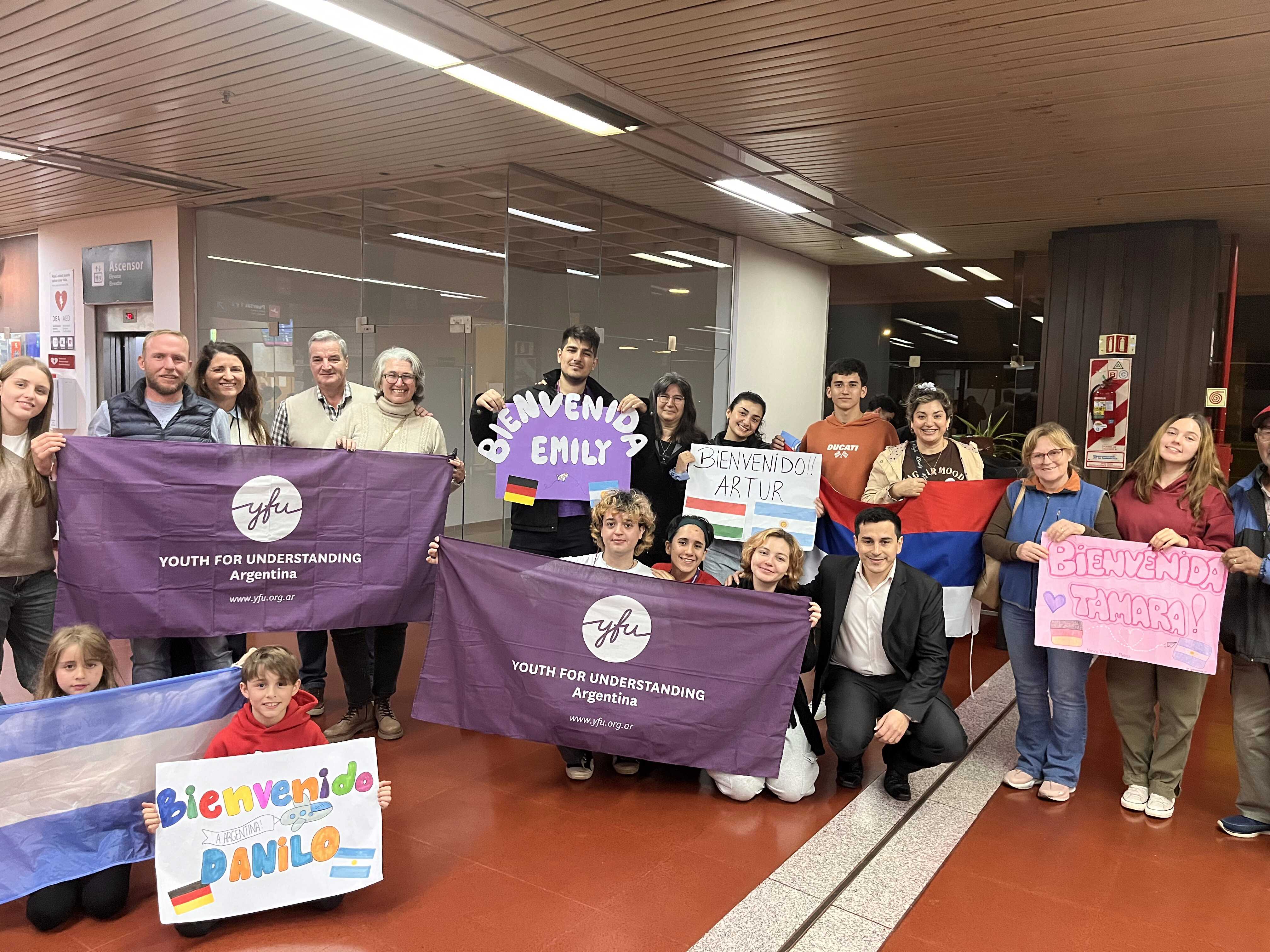 Voluntarios europeos inician un año de intercambio cultural en Argentina 