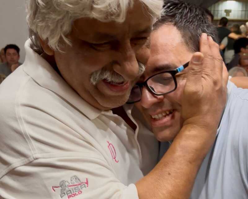 Pablo Velázquez fue el encargado de dar la bienvenida de la peña Todos por el Negro 