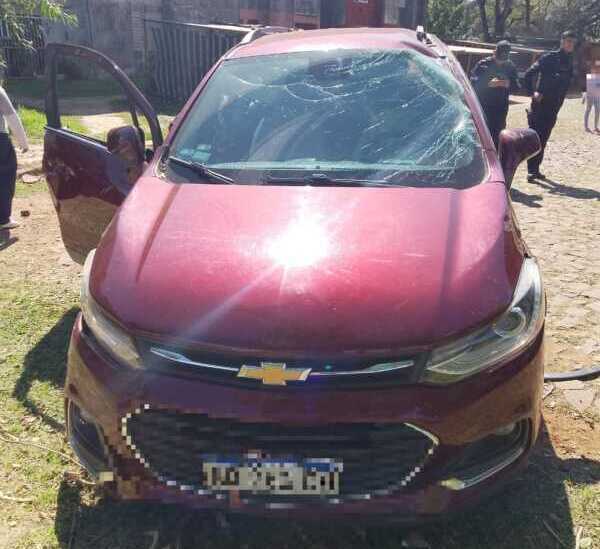 Posadas: despiste de vehículo en chacra 122 sin heridos posadas