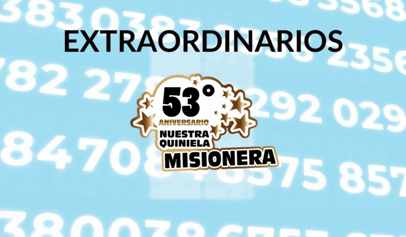 La Quiniela Misionera celebra 53 años con sorteos extraordinarios y premios especiales La Quiniela