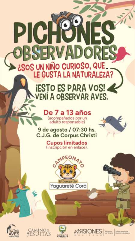 Infancias y naturaleza en el sitio Corpus Christi