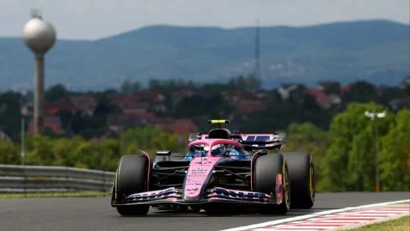 Fórmula 1: Franco Colapinto fue 18° en la FP1 de Hungría Franco Colapinto en la Fórmula 1