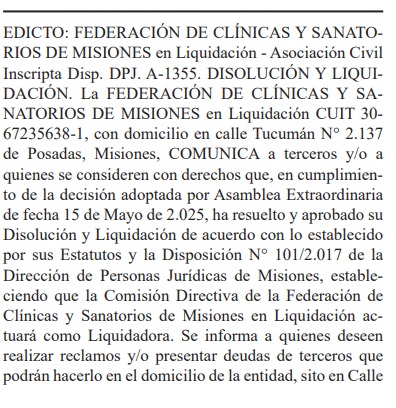 Se disolvió la Federación de Clínicas y Sanatorios de Misiones 6 WhatsApp Image 2025 08 08 at 10.30.49 - 5