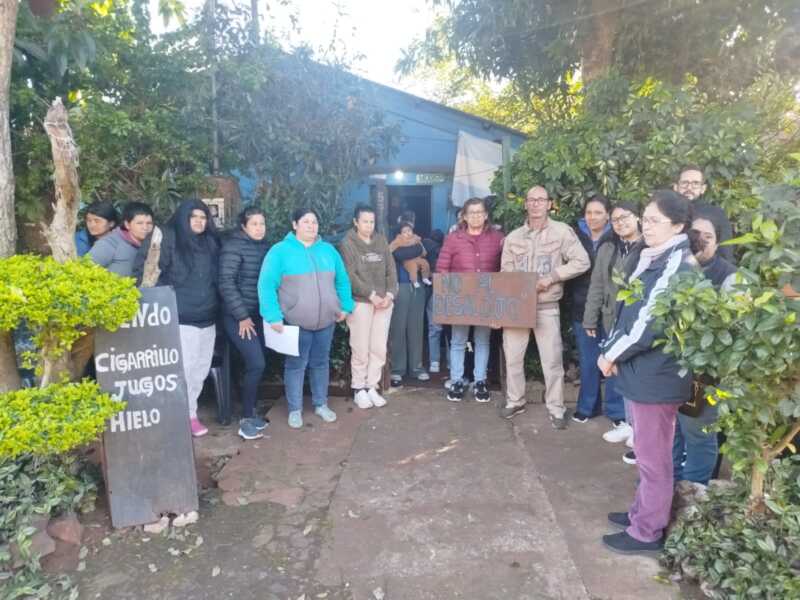 desalojo chacra 190 de posadas