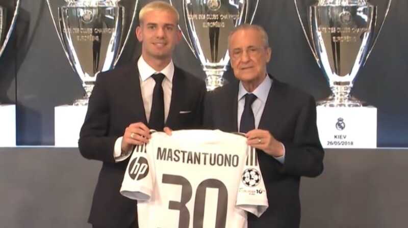 Franco Mastantuono, nuevo jugador del Real Madrid: “Voy a dejar la vida por esta camiseta” Mastantuono al Real Madrid