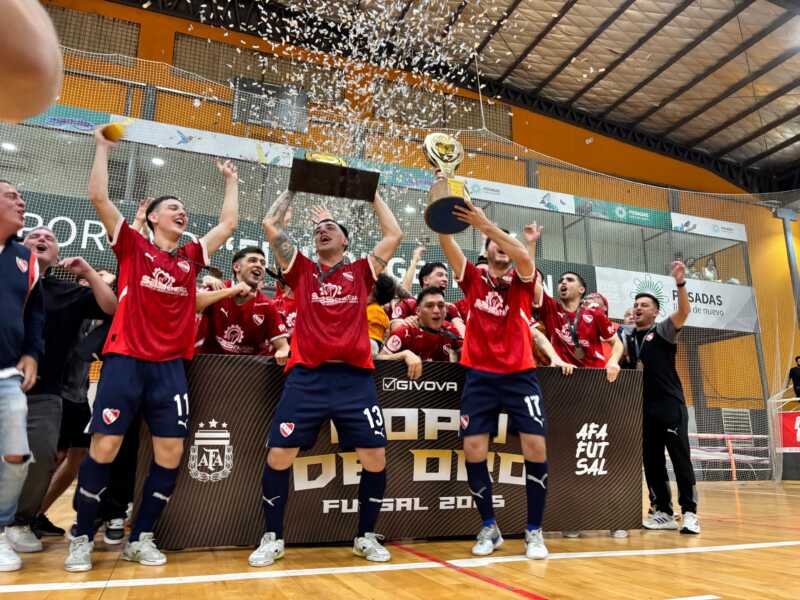 Futsal: Independiente derrotó 3-2 a Boca y se quedó con la Copa de Oro Copa de Oro de Futsal AFA