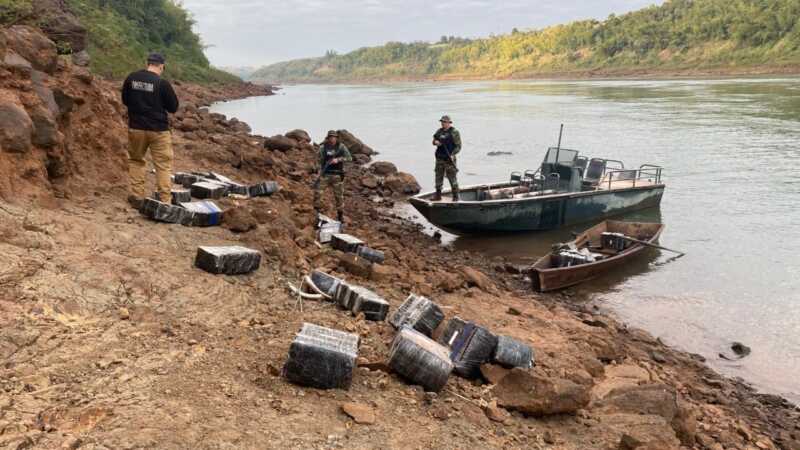Prefectura incautó más de 500 kilos de droga en un operativo en Misiones prefectura