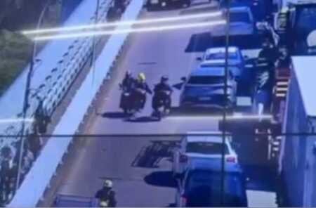 Triple Frontera: Conductor en contramano provocó choque múltiple en Puente de la Amistad triple frontera