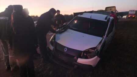 Conductor borracho chocó en la Ruta 1 contra un camión borracho