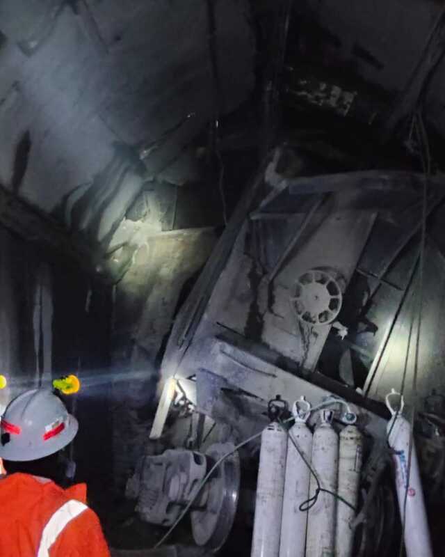 Tragedia en Chile: seis trabajadores murieron tras derrumbe en mina de cobre 7 derrumbe3 - 6
