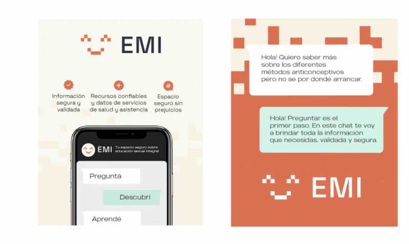 EMI: el chatbot gratuito que acompaña a adolescentes y familias con información confiable sobre sexualidad y vínculos 5 El chatbot fue creado por un equipo interdisciplinario de especialistas en salud, educación y derechos humanos. Cada respuesta está validada para que sea precisa, inclusiva y segura, tras haber sido testeada con los propios adolescentes a quienes está dirigido.