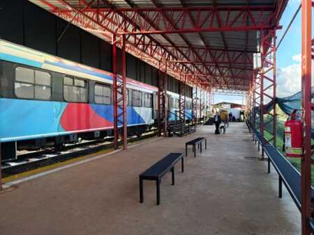 Suspenden el servicio de tren Posadas Encarnación por tareas de mantenimiento tren