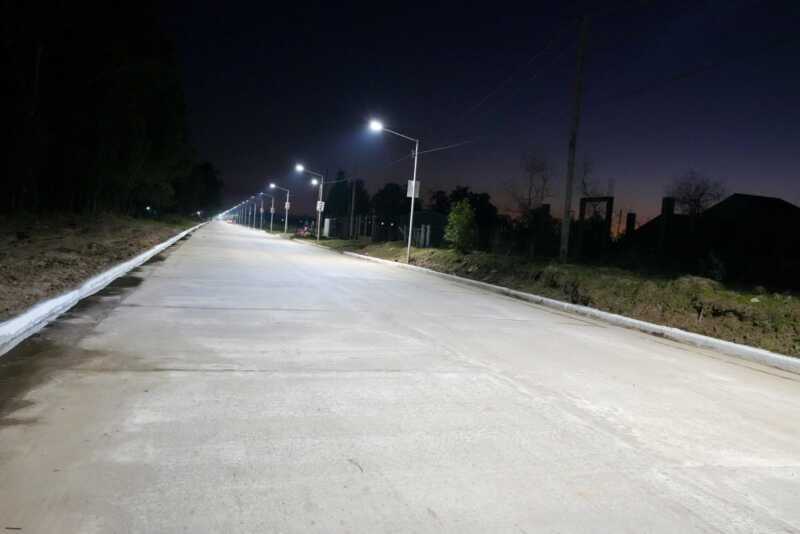 Valdés inauguró 5.000 metros de iluminación LED y 27 cuadras de asfalto en Ituzaingó 9 ituzaingo obras 8 - 8
