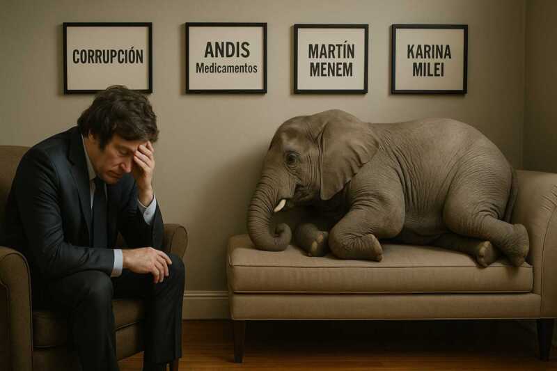 milei elefante - 1