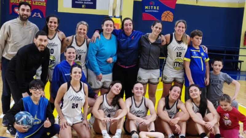 Provincial femenino de Básquet: Mitre forzó un tercer juego ante Tirica Mitre femenino en el Provincial
