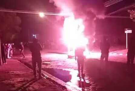 Protesta frente al Comando de San Javier: reclaman justicia por joven fallecido en supuesta persecución policial San Javier