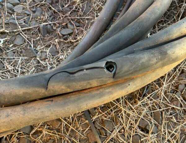 Posadas robo de cables