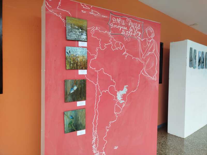 Último día para visitar “Rumor de Alas”, arte y naturaleza en la Universidad Gastón Dachary 8 rumor de alas 9 - 7