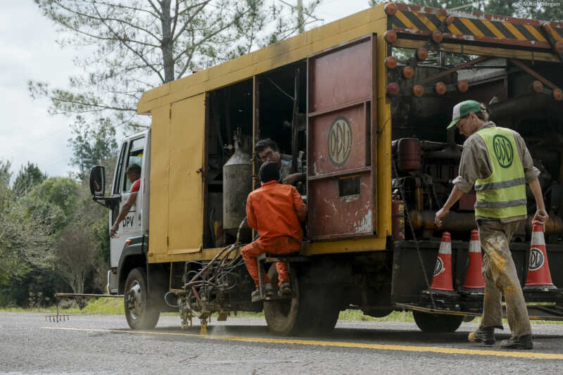 Vialidad Misiones mejora la Ruta Provincial 4 hacia Alem 2 ruta 4 alem