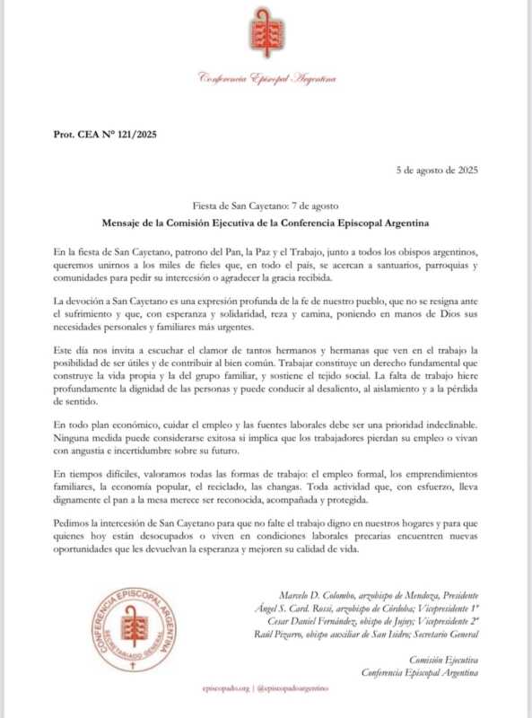 San Cayetano: "Este año serán más los que vengan a pedir", señaló el padre Rojas 5 san cayetano - 4