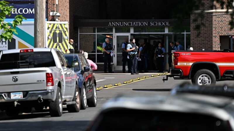 Dos niños murieron en un tiroteo en una escuela católica en Estados Unidos 2 tiroteo