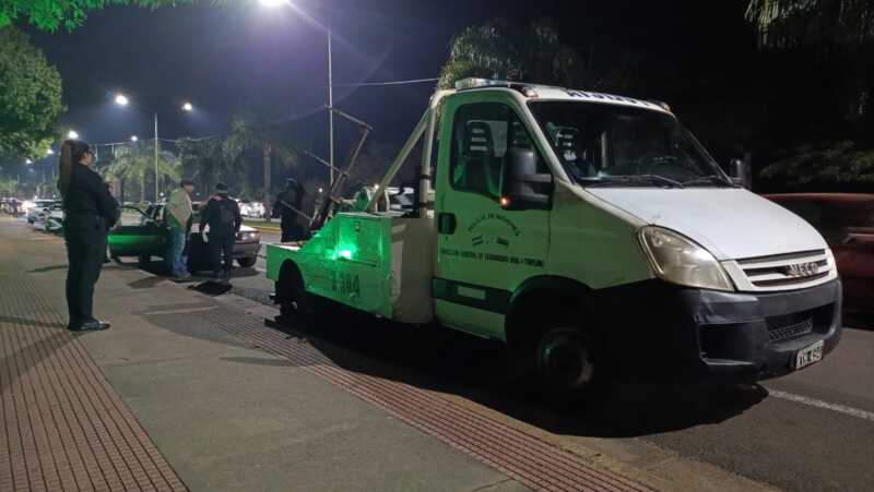 Operativo en Costanera de Posadas: secuestran 20 vehículos y 10 conductores positivo de alcoholemia 5 transito posadas - 4