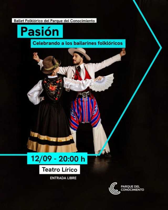 Fin de semana cultural en Posadas: danza, teatro y música para toda la familia 3 20250910 acm 11 dia del bailarin folklorico 768x960 1 - 2