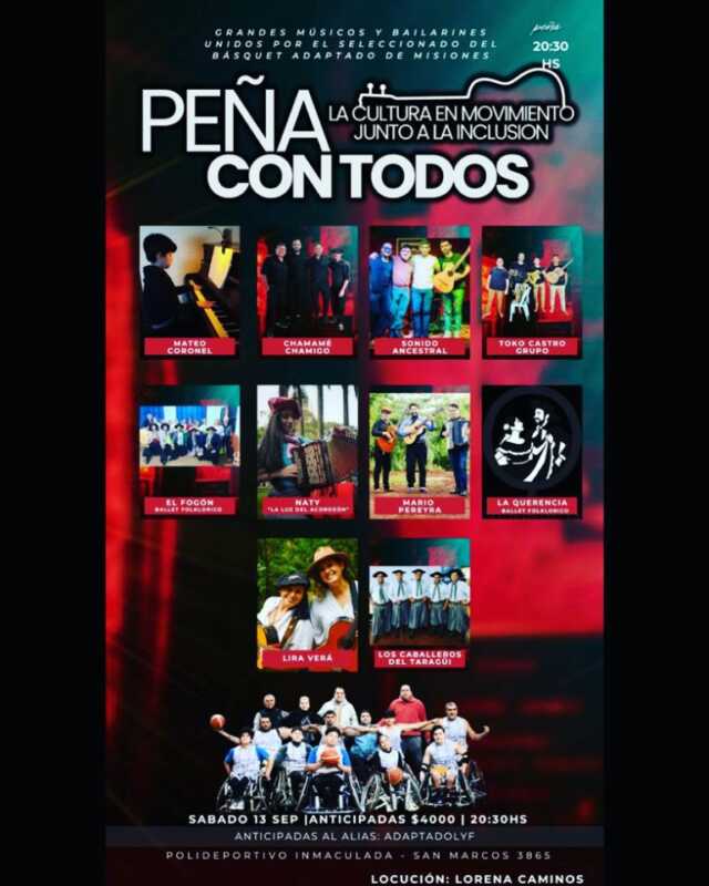 Fin de semana cultural en Posadas: danza, teatro y música para toda la familia 7 20250910 acm 18 pena con todos 0 768x960 1 - 6