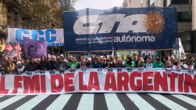Las CTA se movilizarán frente al Congreso contra los vetos presidenciales 4 CTA