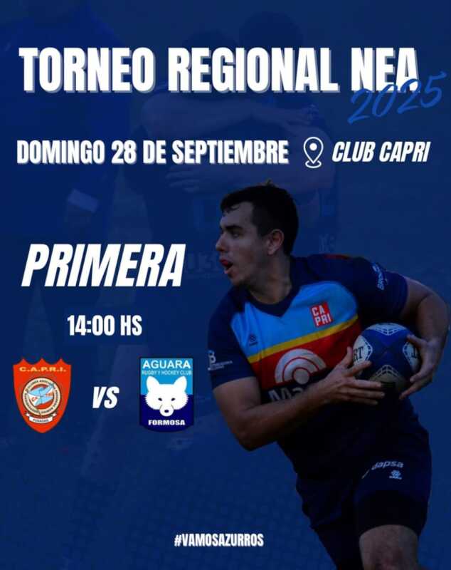 CAPRI recibirá este domingo a Aguará de Formosa