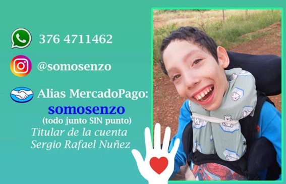 Colecta Solidaria Enzo