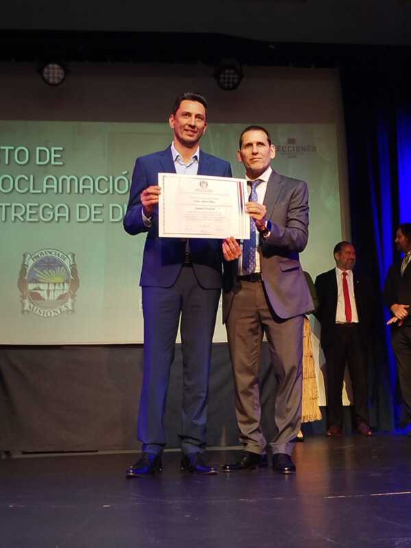 Entregaron diplomas a los funcionarios electos en las Elecciones de junio 4 Diplomas