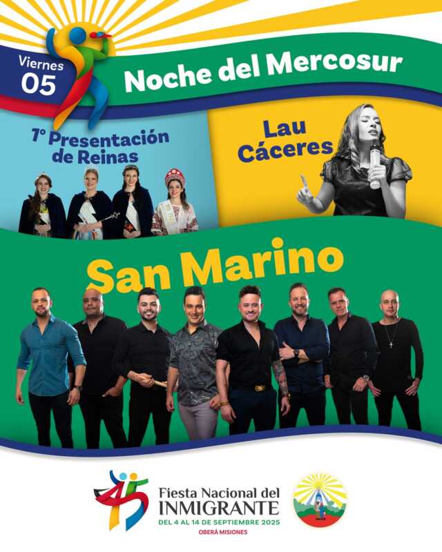 Con gran concurrencia, Oberá celebró la apertura de la 45ª Fiesta Nacional del Inmigrante 14 Fiesta Nacional de Inmigrante 1 - 13