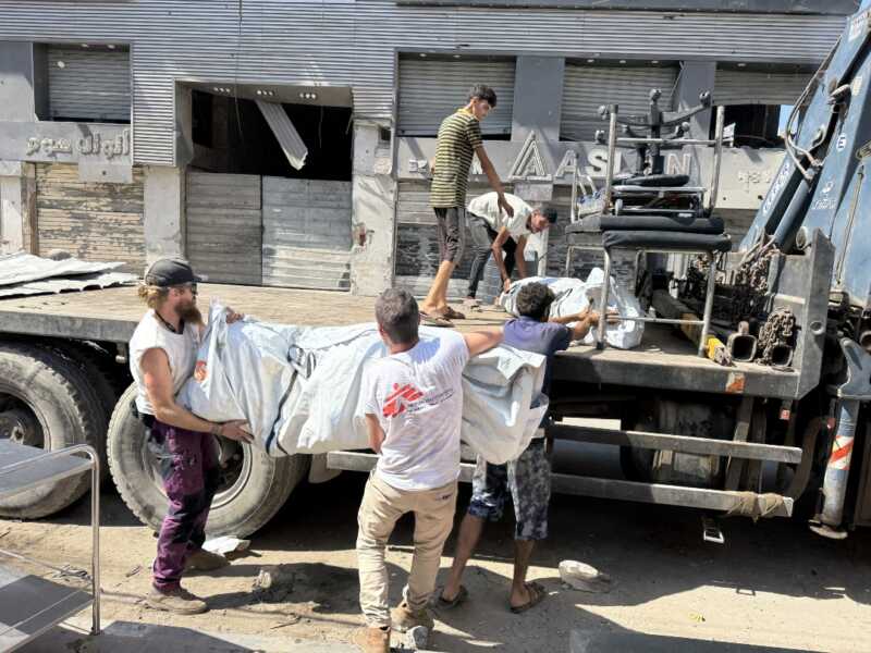 Crisis en Gaza: Médicos Sin Fronteras suspende actividades médicas