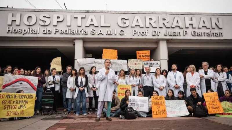 Médicos y becarios del hospital Garrahan recibirán cerca de 60% de aumento salarial Diputados garrahan