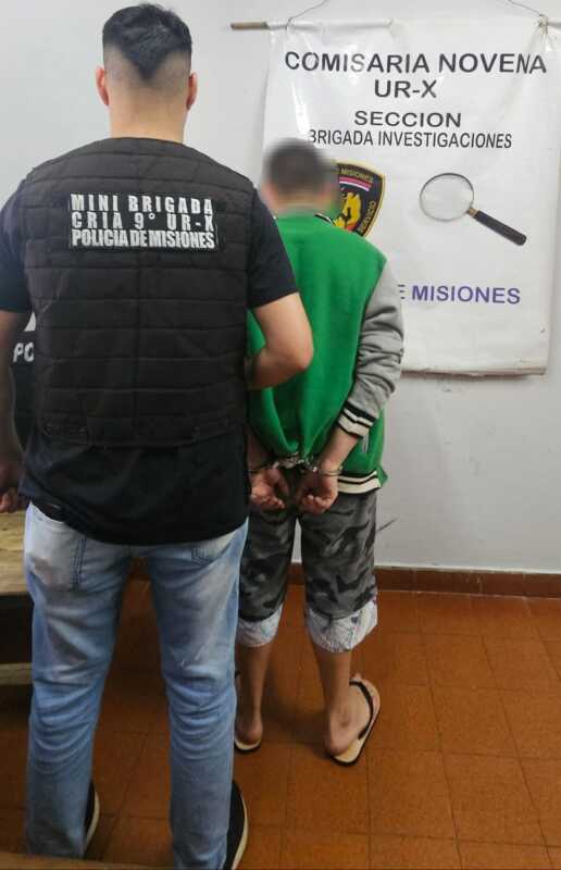 El jóven detenido enfrenta una causa en Brasil por narcotráfico 