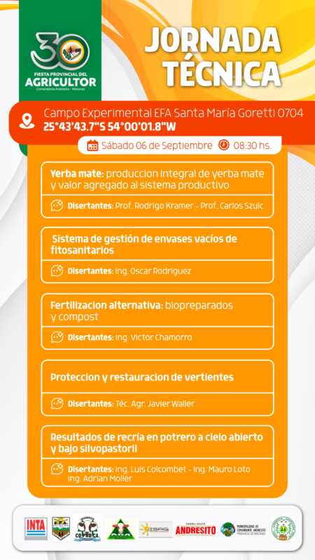 Innovacion y produccion sustentable en la agenda de la Fiesta Provincial del Agricultor - 3