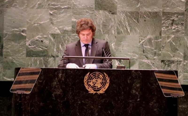 Javier Milei ONU