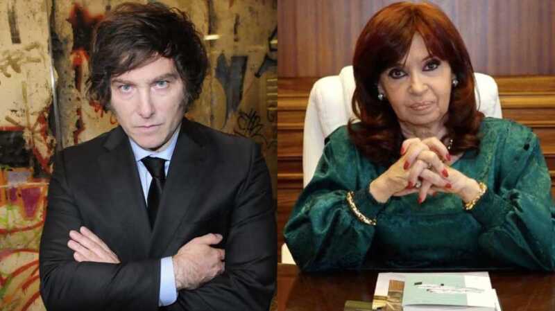 Milei a Cristina: "El 3 debe ser por las causas que todavía tiene pendiente" 3 Milei