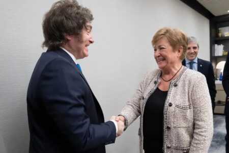 Tras reunirse con Milei, Kristalina Georgieva respaló que Argentina “está yendo en la dirección correcta” FMI milei