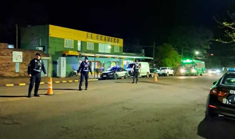 Amplio operativo policial en toda la provincia