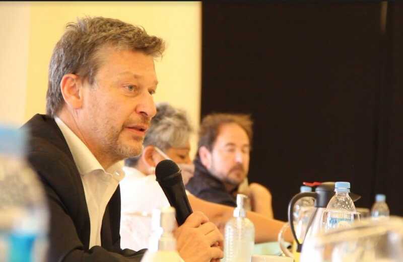 Oscar Alpa: “No es un aumento, es recomponer para poder seguir funcionando”. Foto: Data Universitaria. 