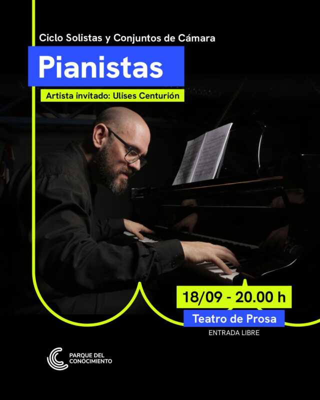 De Noruega a Misiones: un viaje musical en piano en el Parque del Conocimiento 2 El show será el en Teatro Prosa ubicado en el Parque del Conocimiento