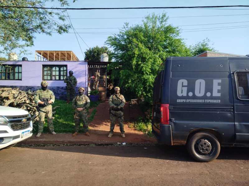 Posadas: incautaron un mortero militar en un allanamiento y detuvieron a dos hombres 2 Posadas