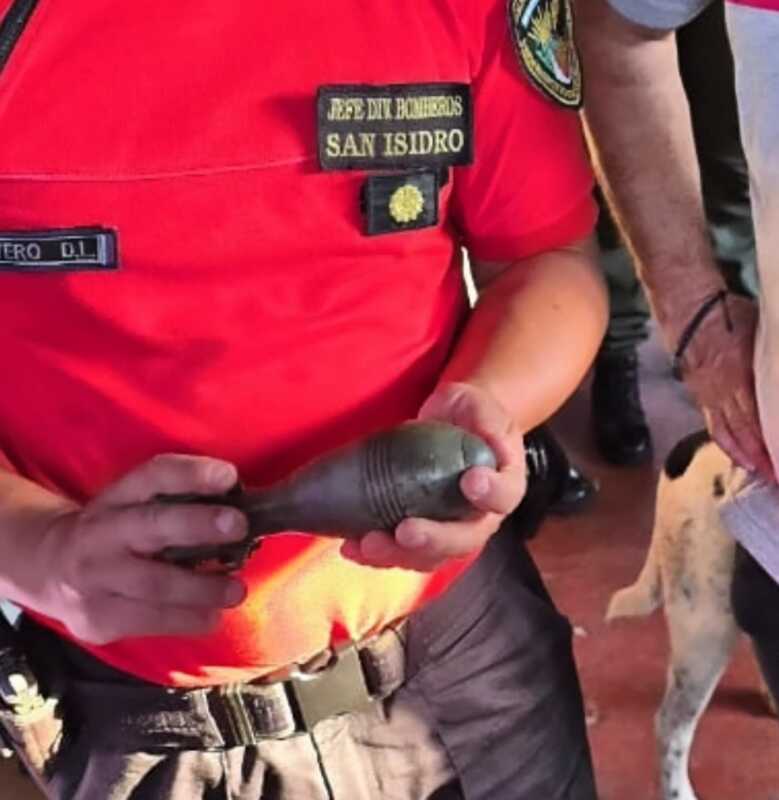 Posadas: incautaron un mortero militar en un allanamiento y detuvieron a dos hombres 1 Posadas