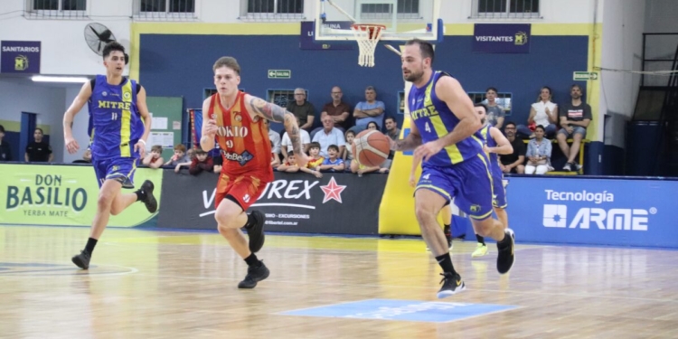 Pre-Federal de básquet: victorias de Mitre en el clásico y Capri ante el puntero Stefano Pierotti Clasico - 1