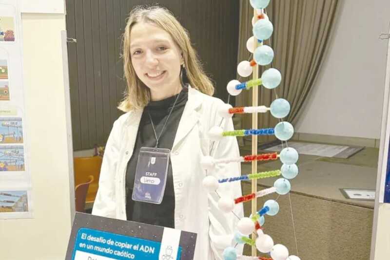 “Trabajamos para desestabilizar las células del cáncer y lo estamos consiguiendo” 3 veronica okraine genetista