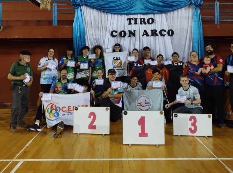 Tiro con arco: electrizante final en Aristóbulo del Valle definió a los clasificados a los Juegos Evita Tiro con Arco