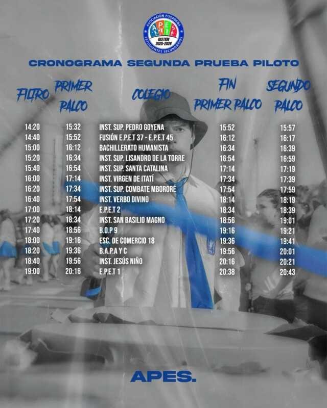 Estudiantina: Tras una hora de retraso, ya se realiza la Segunda Prueba Piloto 16 WhatsApp Image 2025 09 11 at 10.55.26 1 - 15